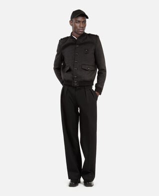 The Kooples HOMME DARK GREY blouson teddy gris