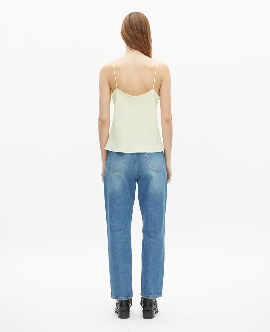 The Kooples WOMEN YELLOW light yellow camisole