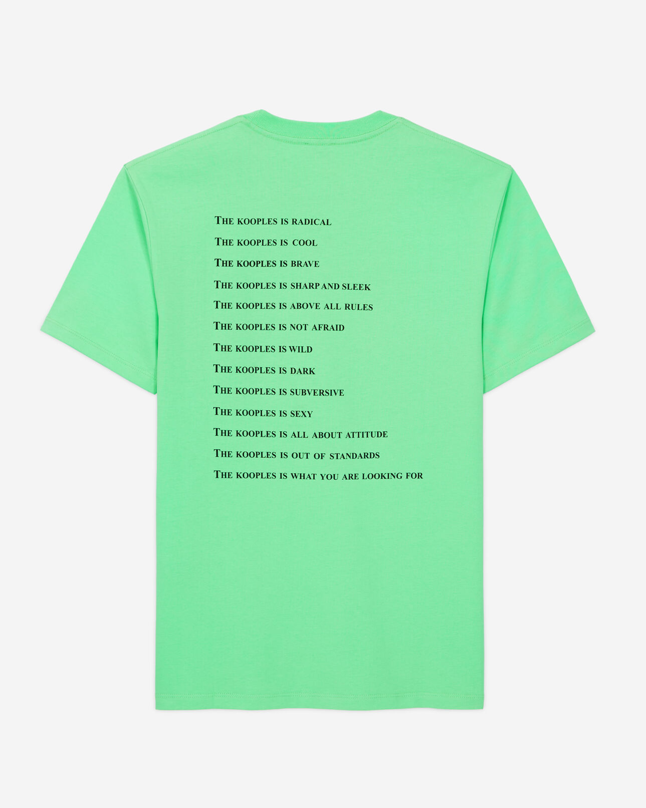 The Kooples HOMME APPLE t-shirt homme what is vert clair