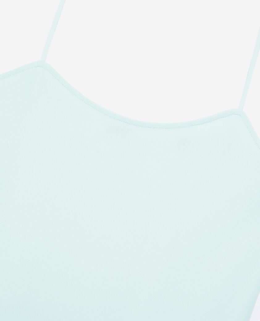 The Kooples FEMME BABY BLUE caraco bleu clair