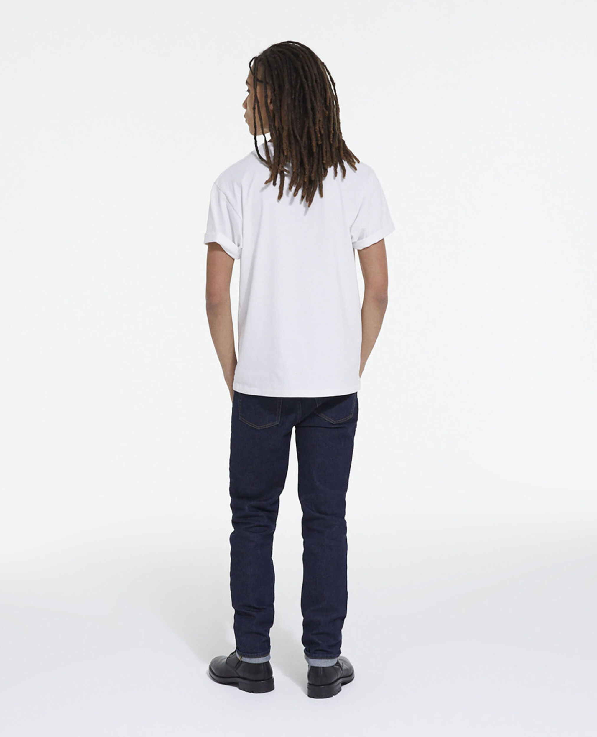 White #nokooplesnofuture logo T-shirt, SNOW WHITE, hi-res image number null