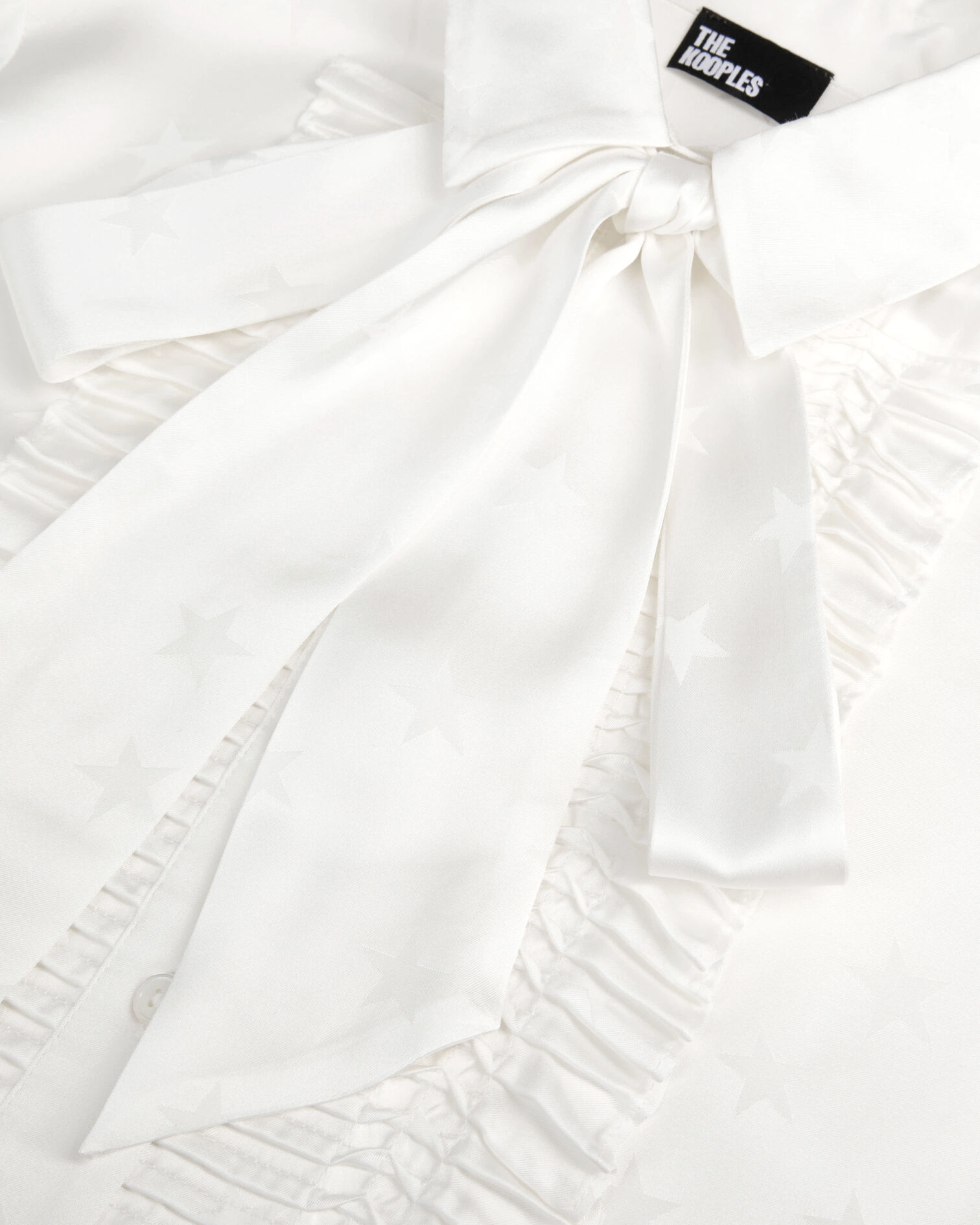 Ecrufarbenes Jacquard-Hemd, ECRU, hi-res image number null