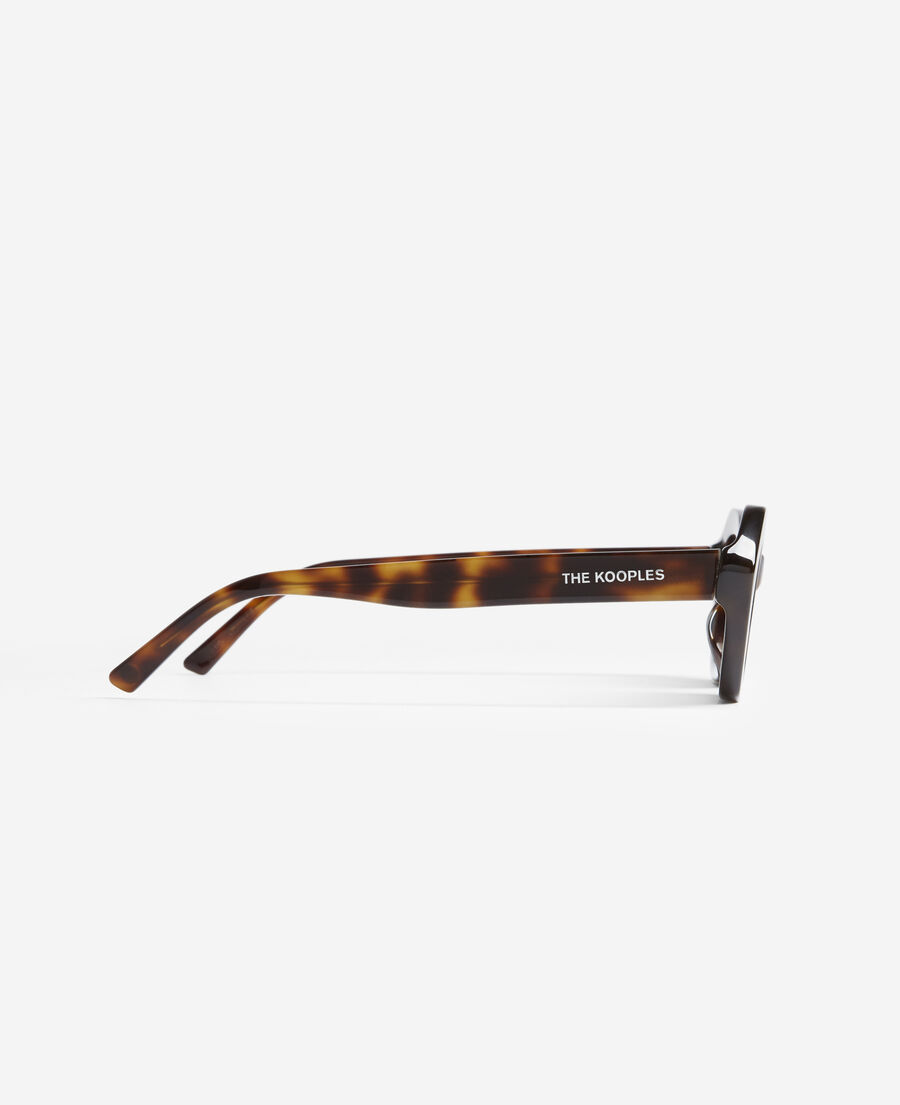 brown tortoiseshell cat eye sunglasses