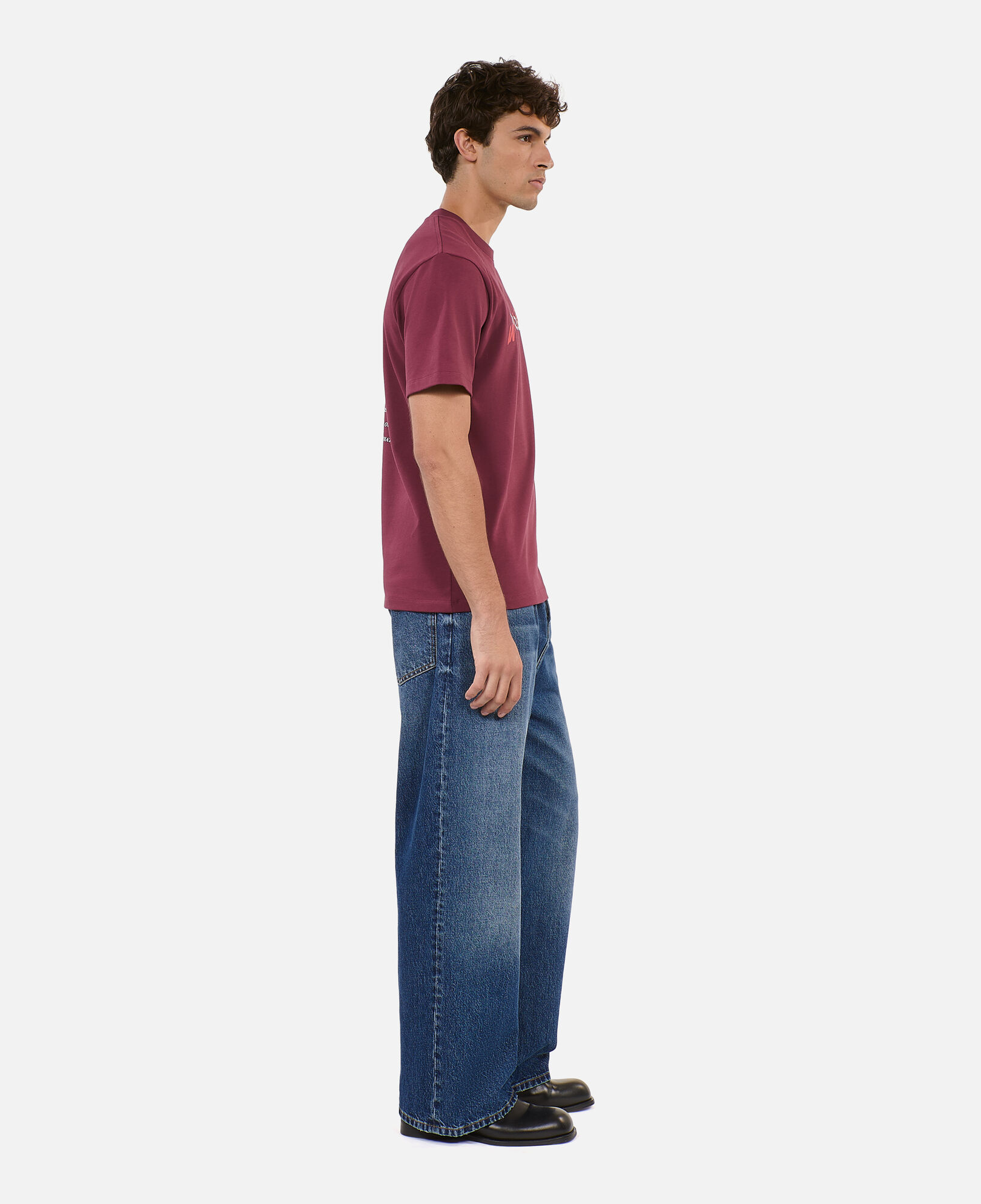 The Kooples HOMBRE BURGUNDY camiseta what is burdeos