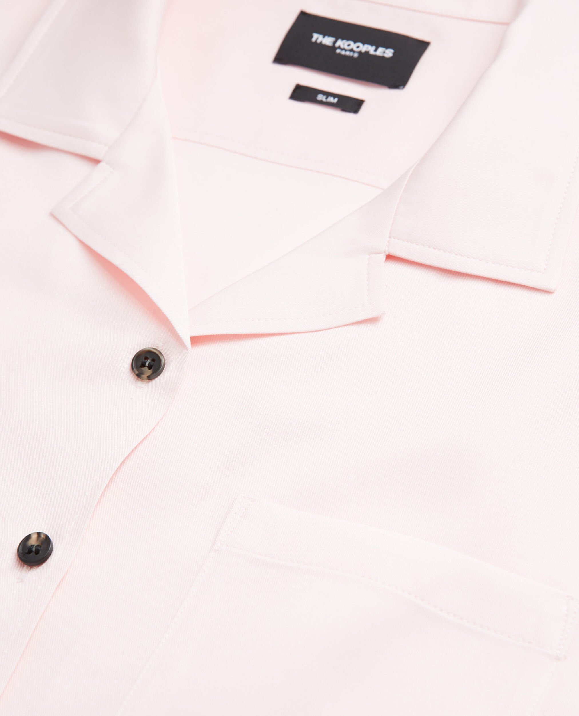 Chemise oversize rose tencel boutonnée, PINK, hi-res image number null