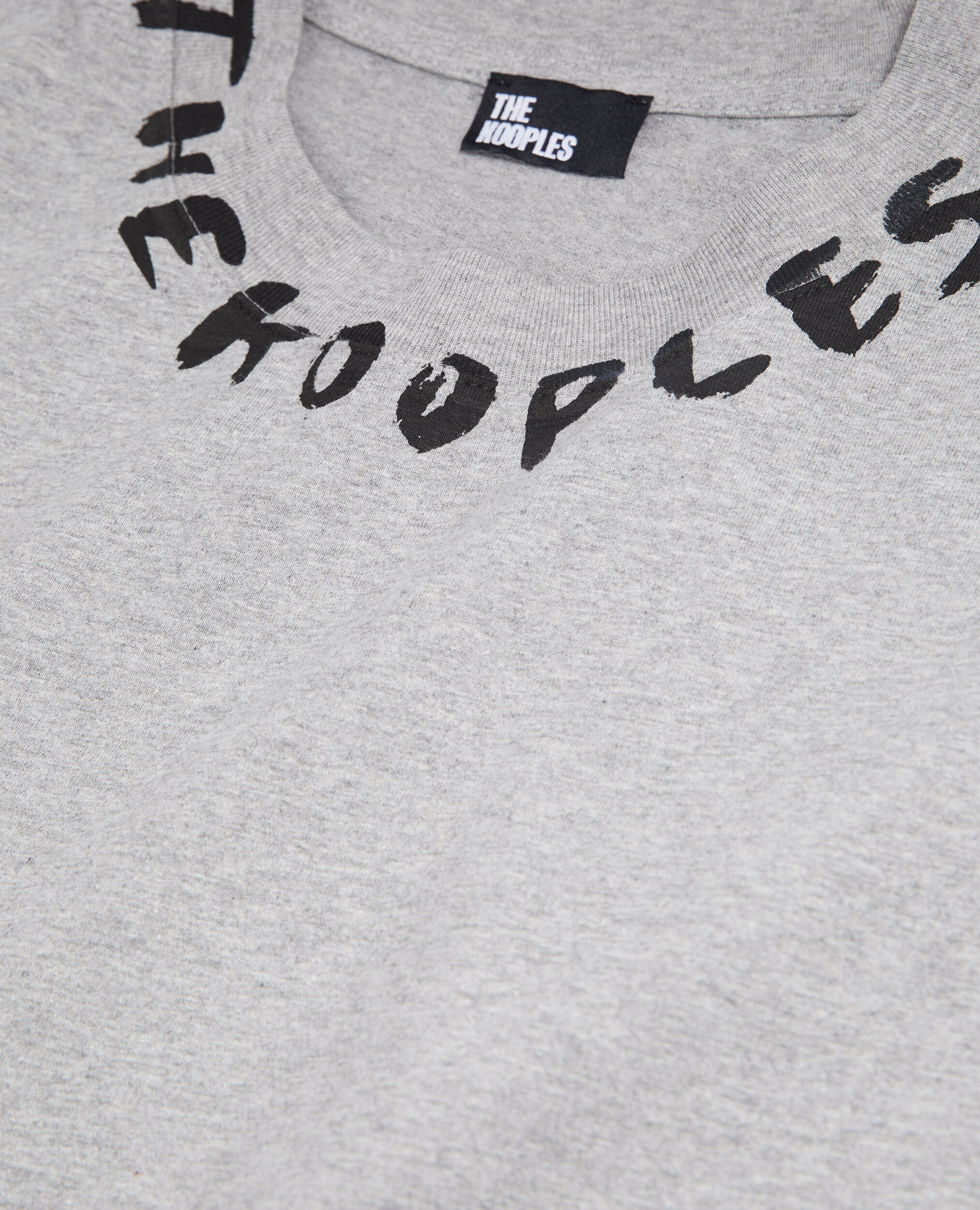 Men's grey t-shirt with logo, GREY MELANGE, hi-res image number null