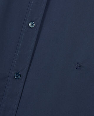 The Kooples MEN NAVY navy blue poplin shirt