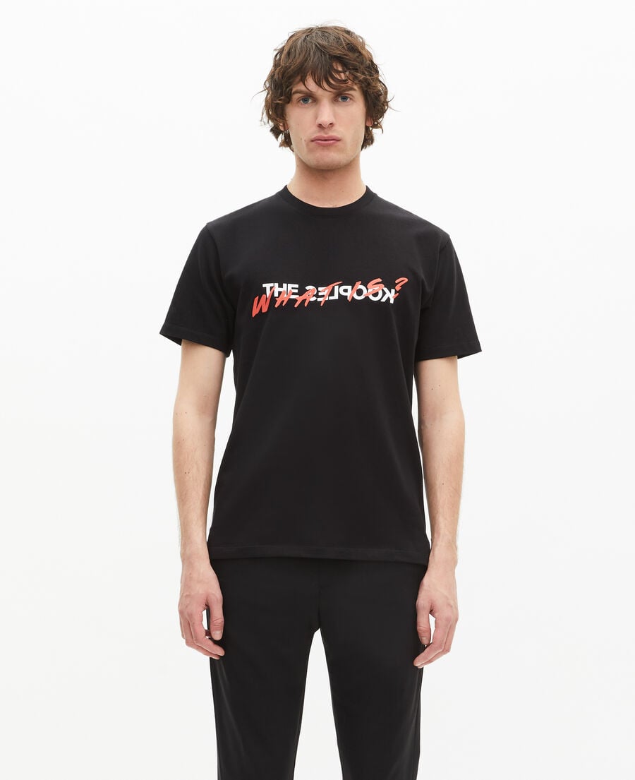 The Kooples HOMME BLACK t-shirt what is noir