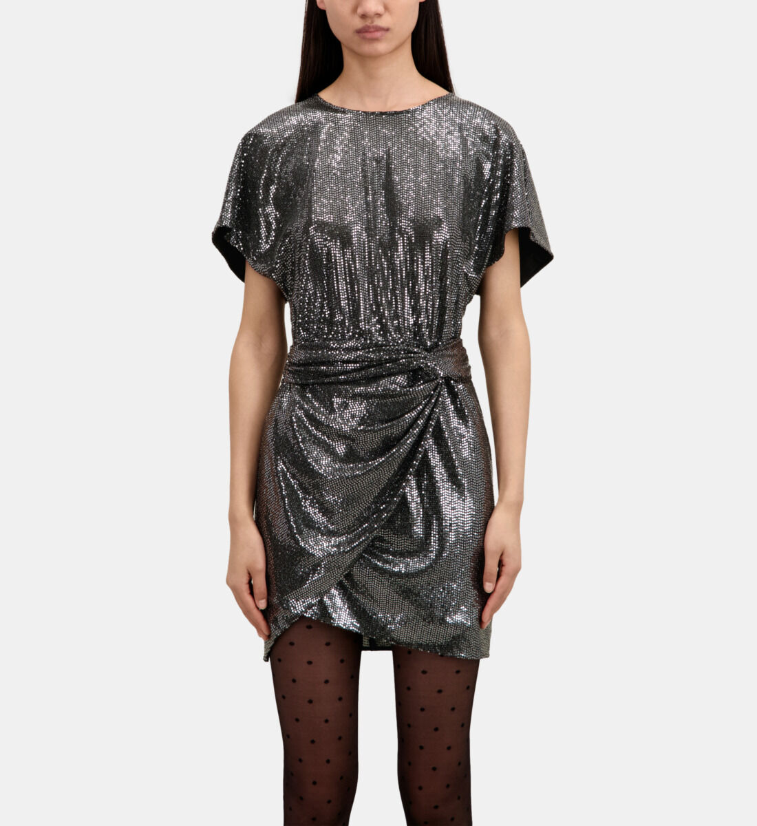 Short metallic dress
