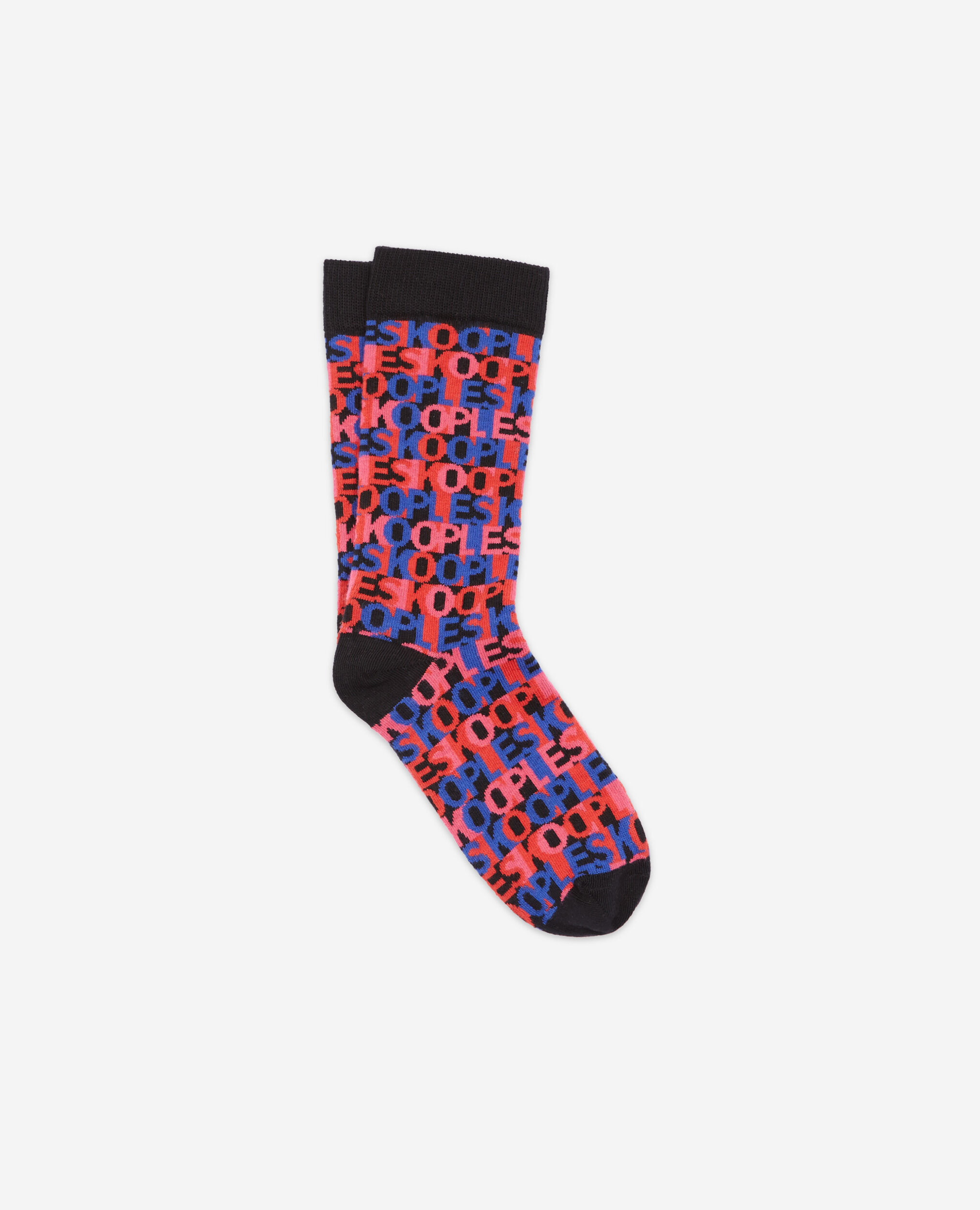 Mehrfarbige Socken aus Baumwolle mit Logo, MULTICOLOR, hi-res image number null
