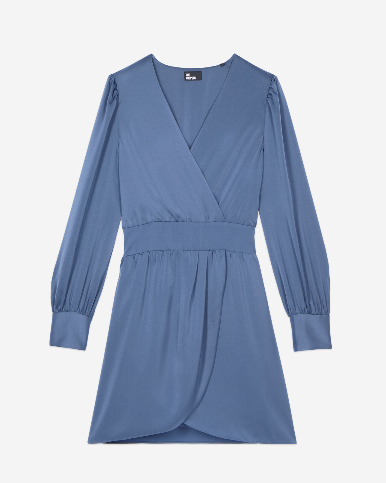 The Kooples F BLUE VINTAGE short blue dress
