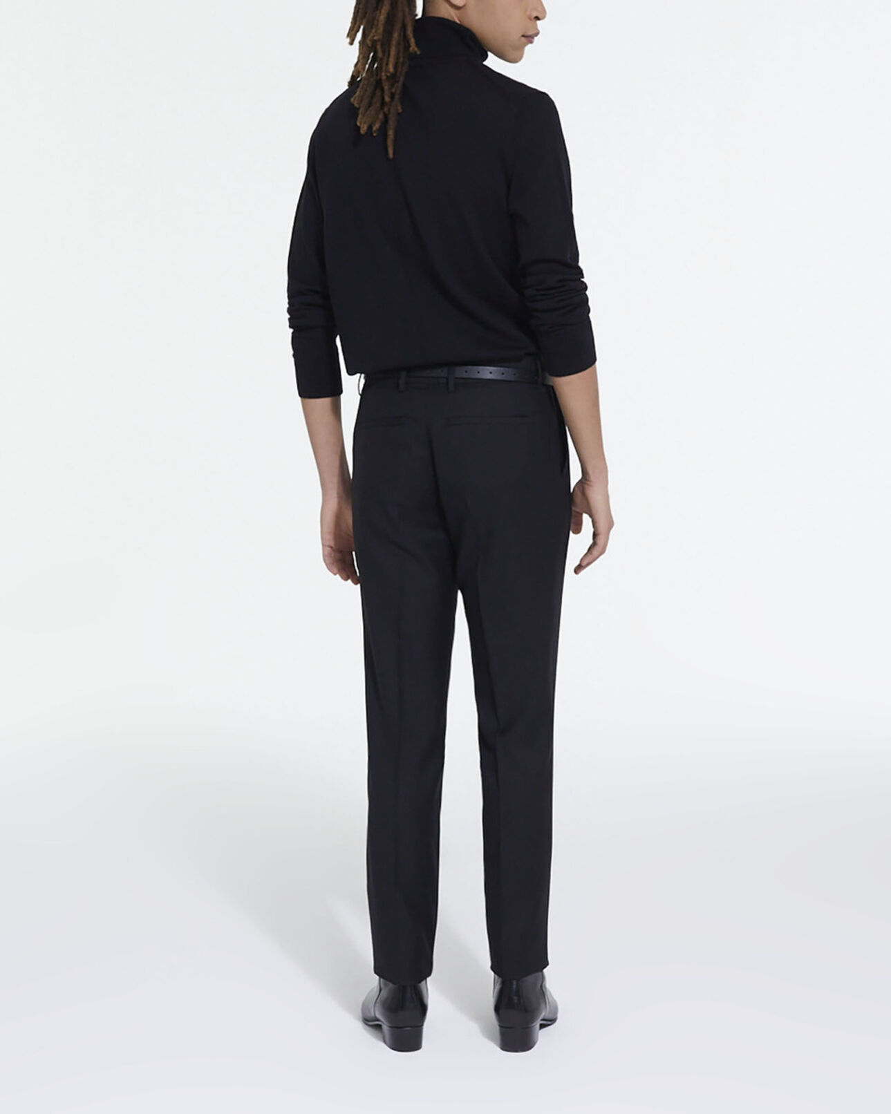 The Kooples MEN BLACK black merino sweater