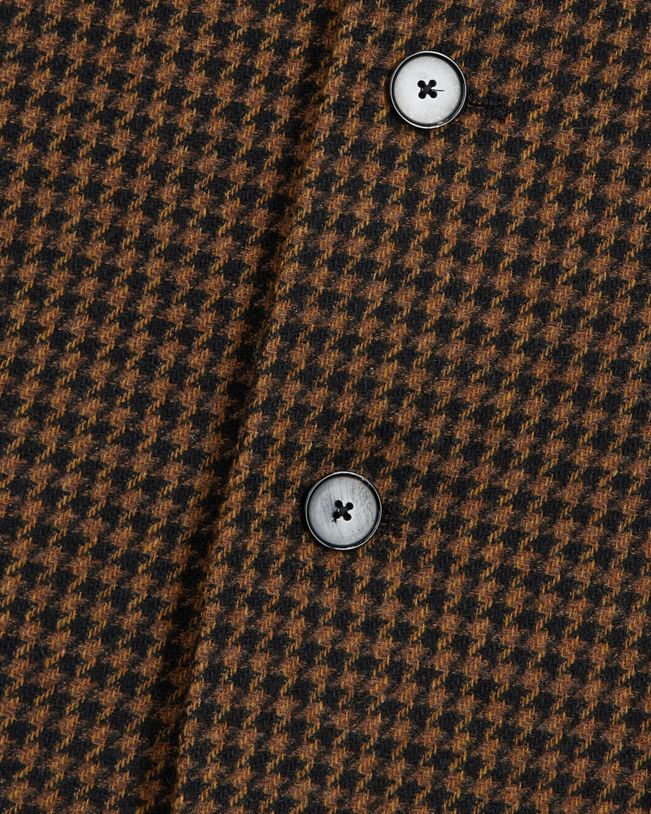 The Kooples HOMME BLACK BROWN veste à motifs