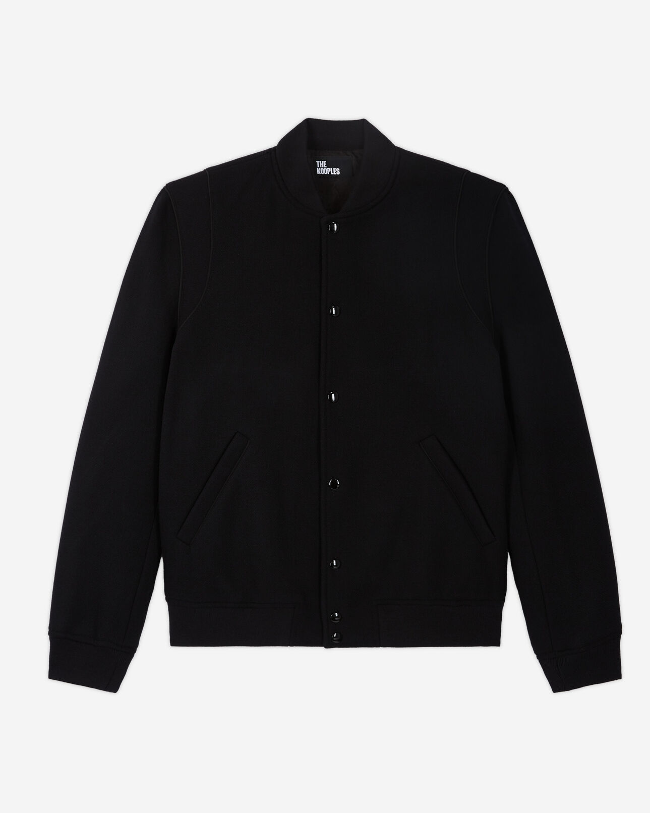 The Kooples MEN BLACK black wool jacket