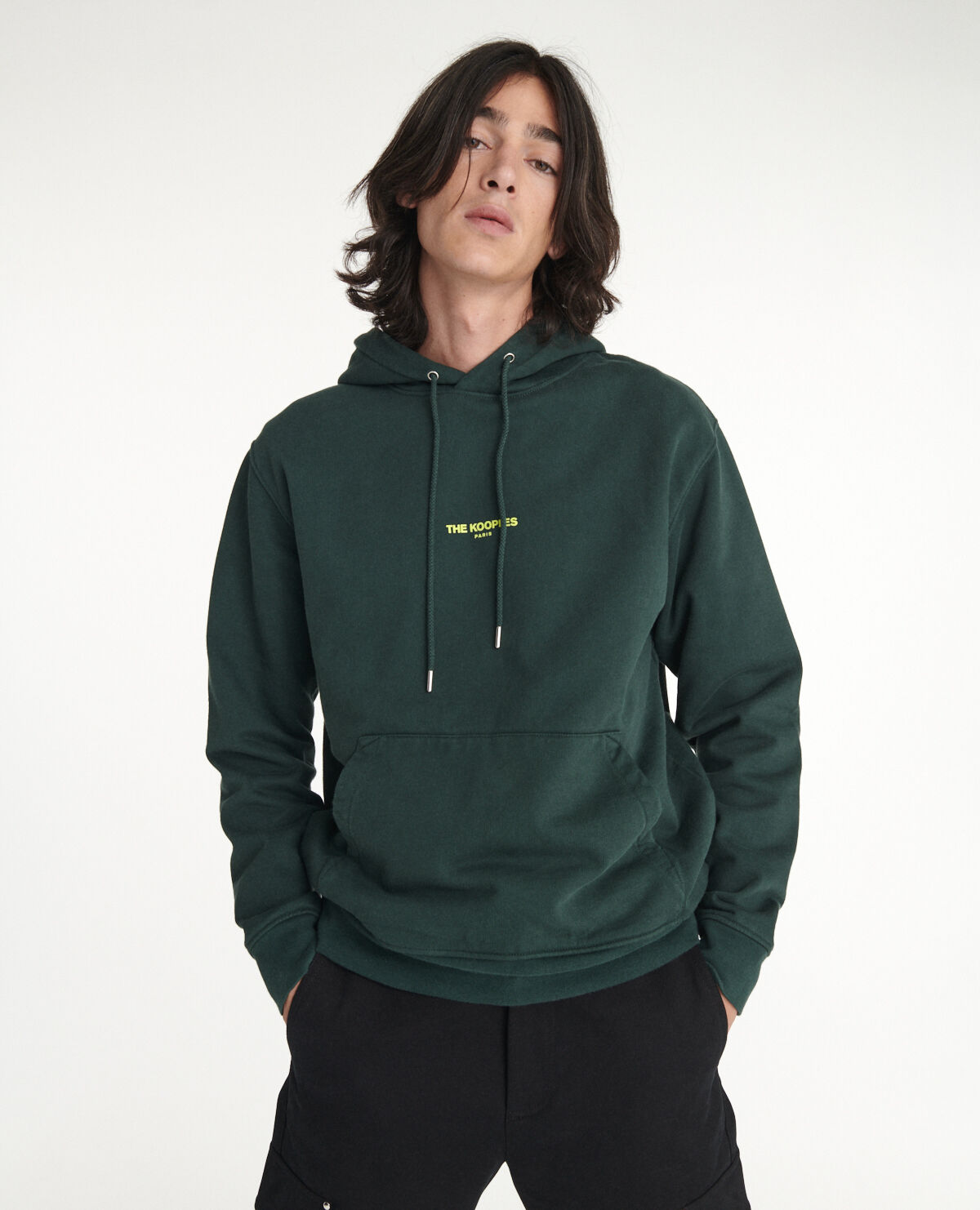 Navy green hoodie outlet