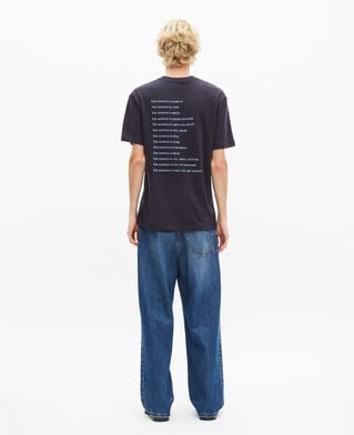 The Kooples H DARK NAVY what is denim navy t-shirt