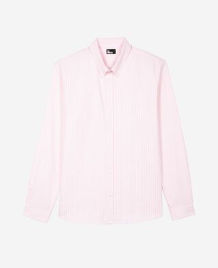 The Kooples H PINK - BLUE white and pink striped shirt