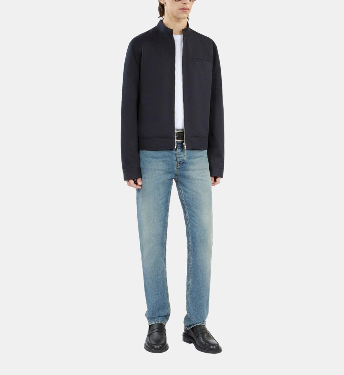 Worker jacket blue outlet