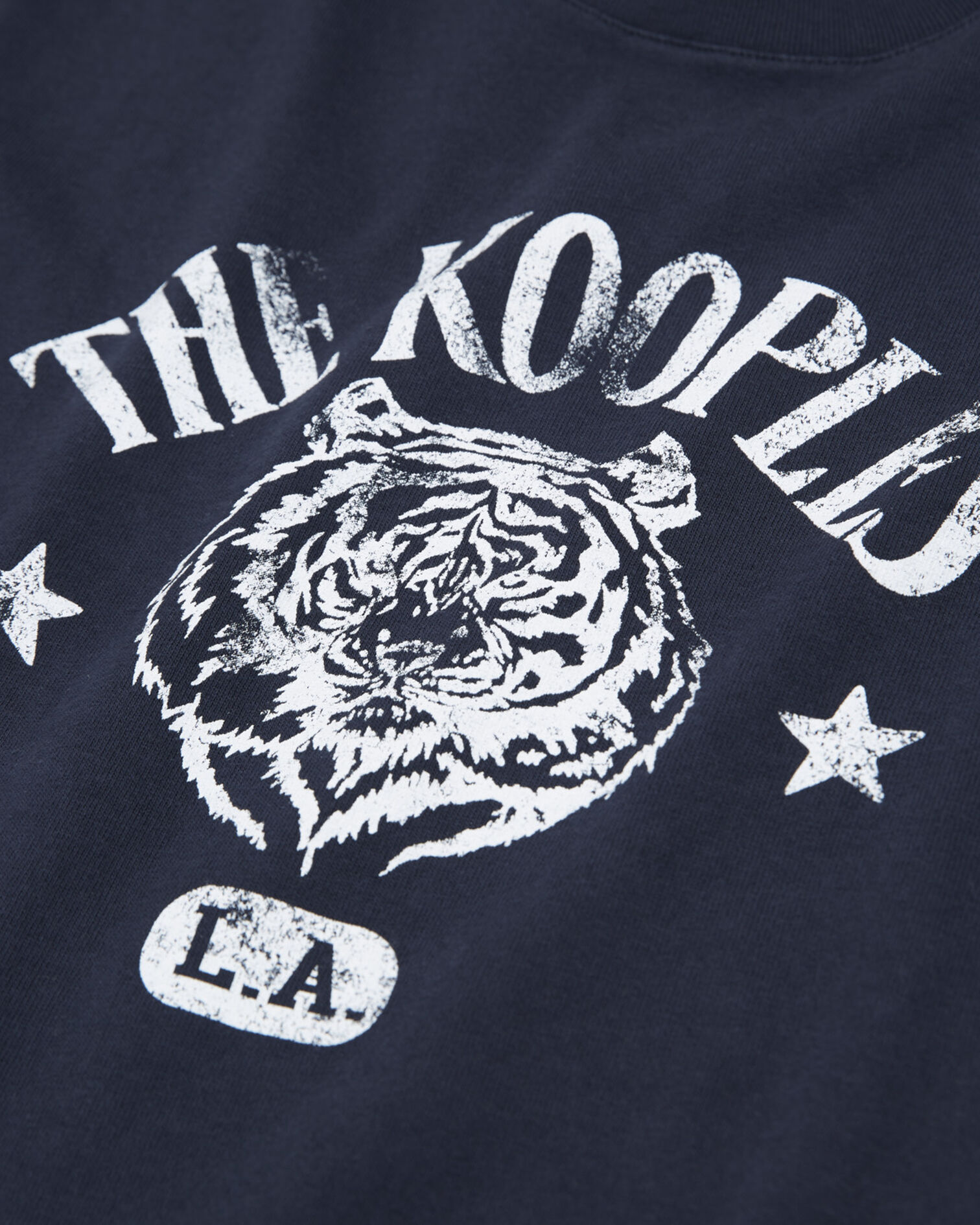 Cropped T-shirt, NAVY, hi-res image number null