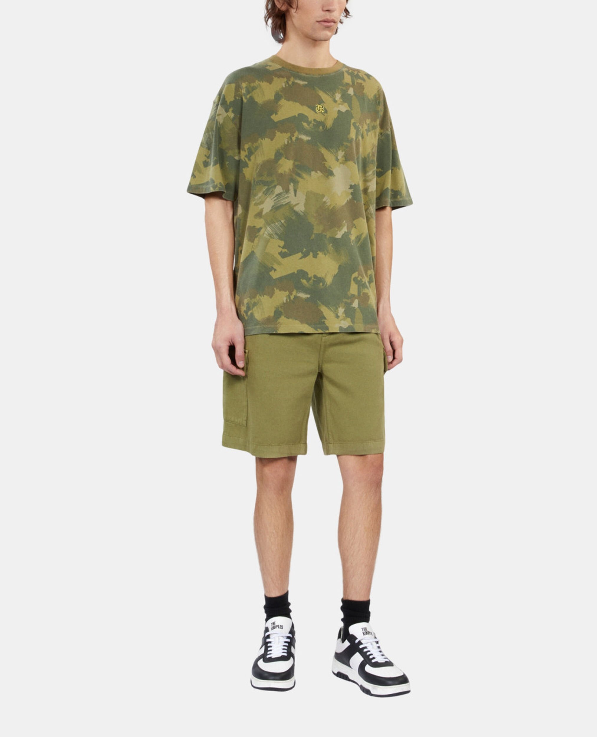 Printed t-shirt, CAMOUFLAGE, hi-res image number null