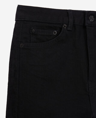 The Kooples WOMEN BLACK WASHED black slim jeans