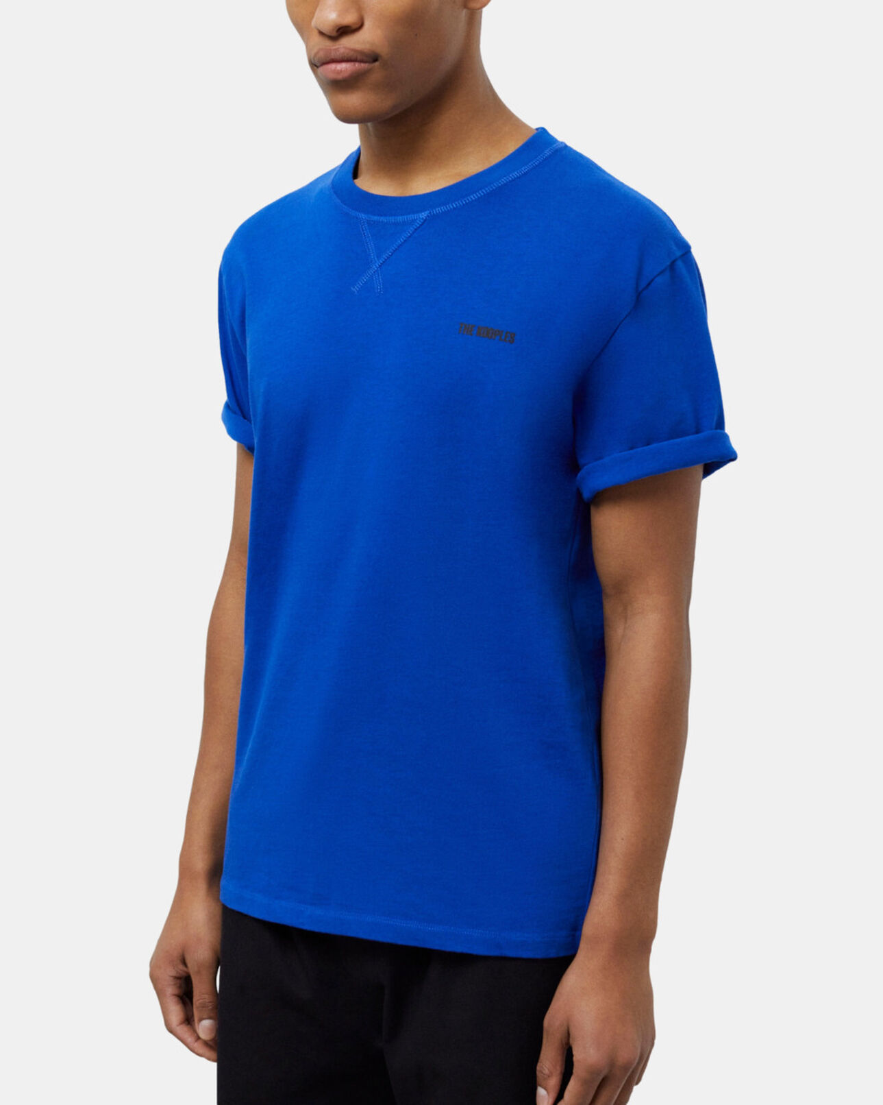 The Kooples HOMBRE BLUE ELECTRIC camiseta logotipo the kooples azul para hombre