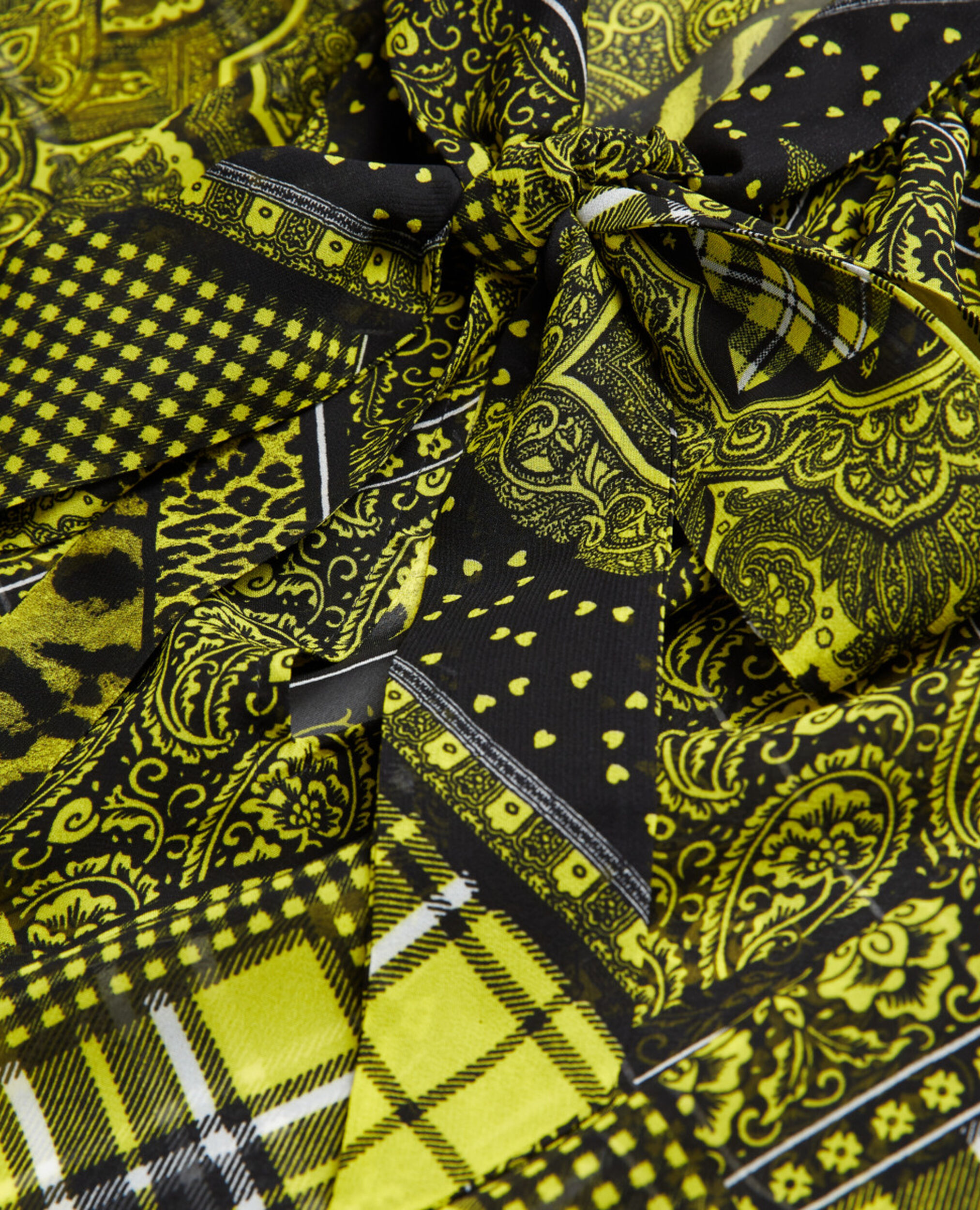 Top imprimé, BLACK / YELLOW, hi-res image number null