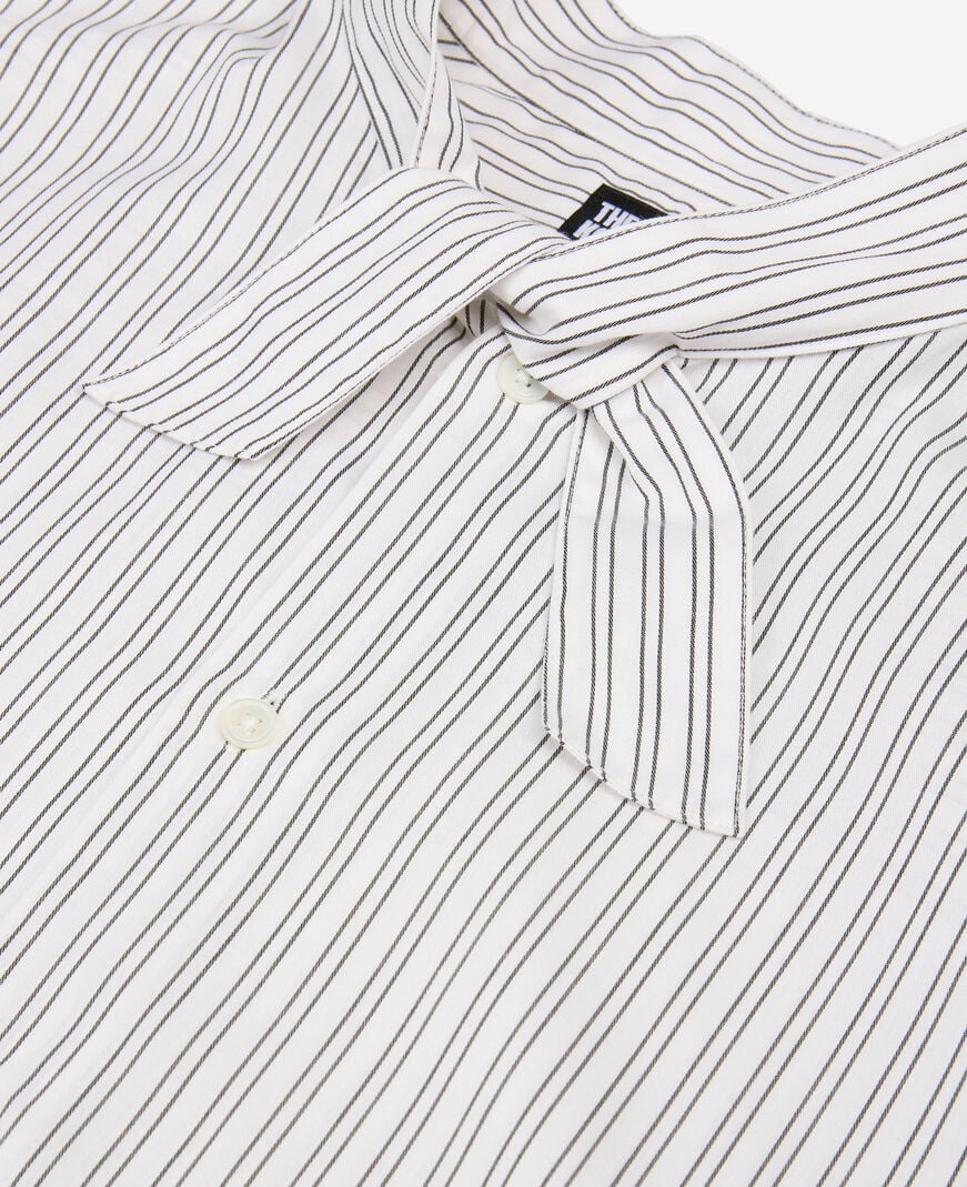 The Kooples MEN BLACK WHITE white pinstripe shirt