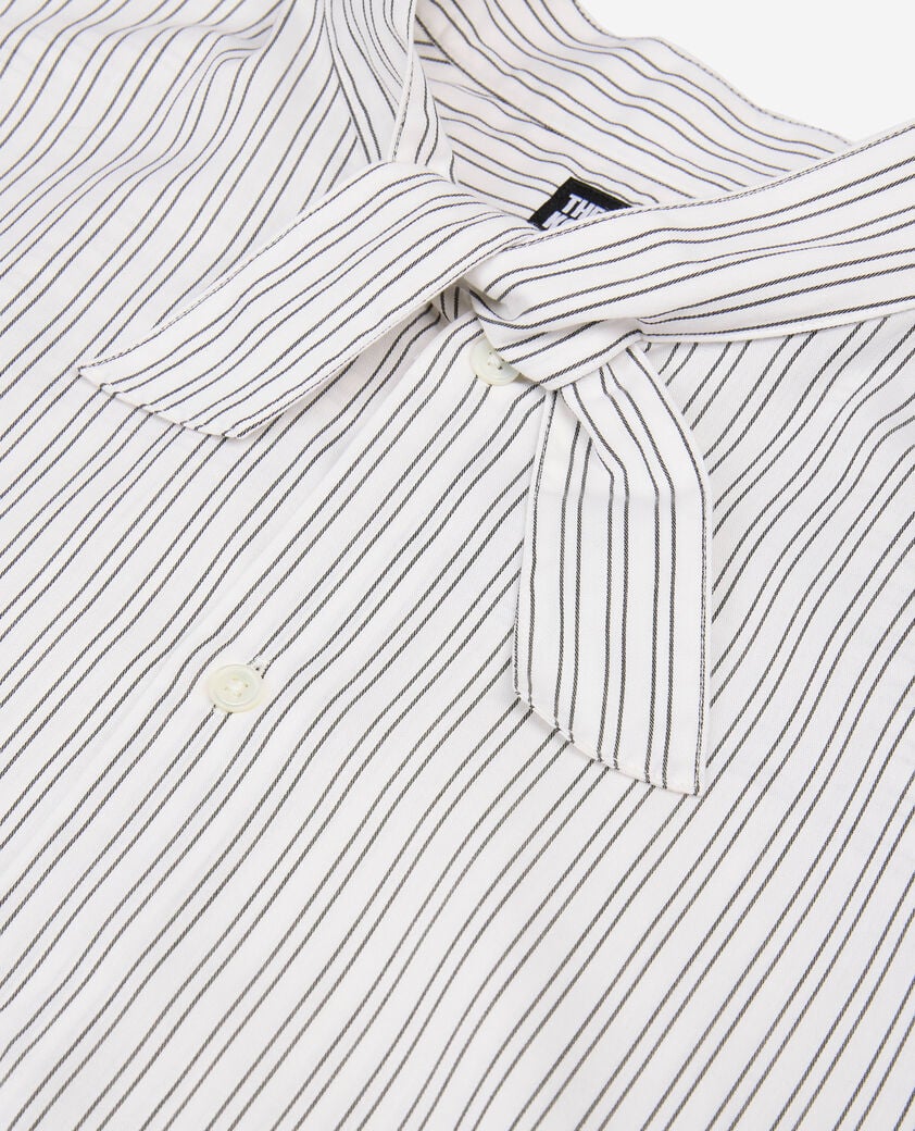 The Kooples MEN BLACK WHITE white pinstripe shirt
