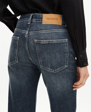 The Kooples F BLUE ELECTRIC blue wide-leg jeans