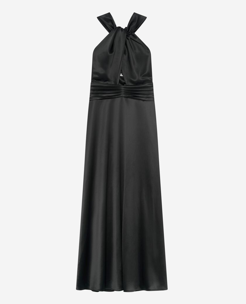 The Kooples WOMEN BLACK black sleeveless maxi dress