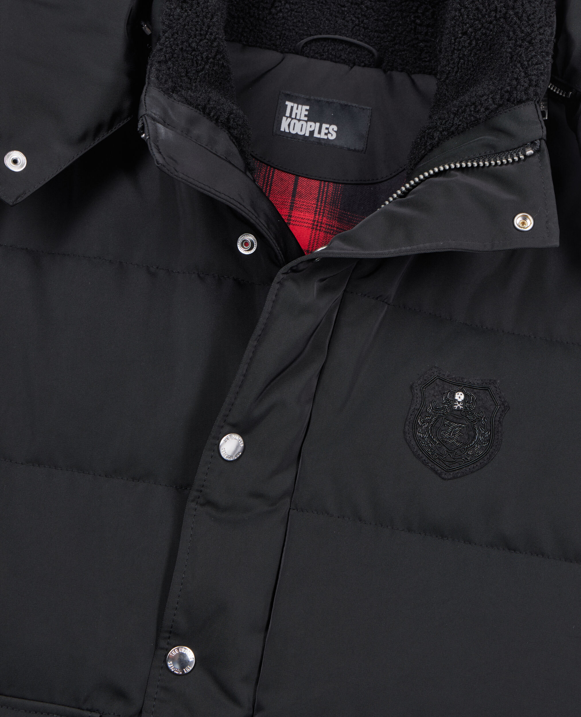 Black Blazon down jacket, BLACK, hi-res image number null