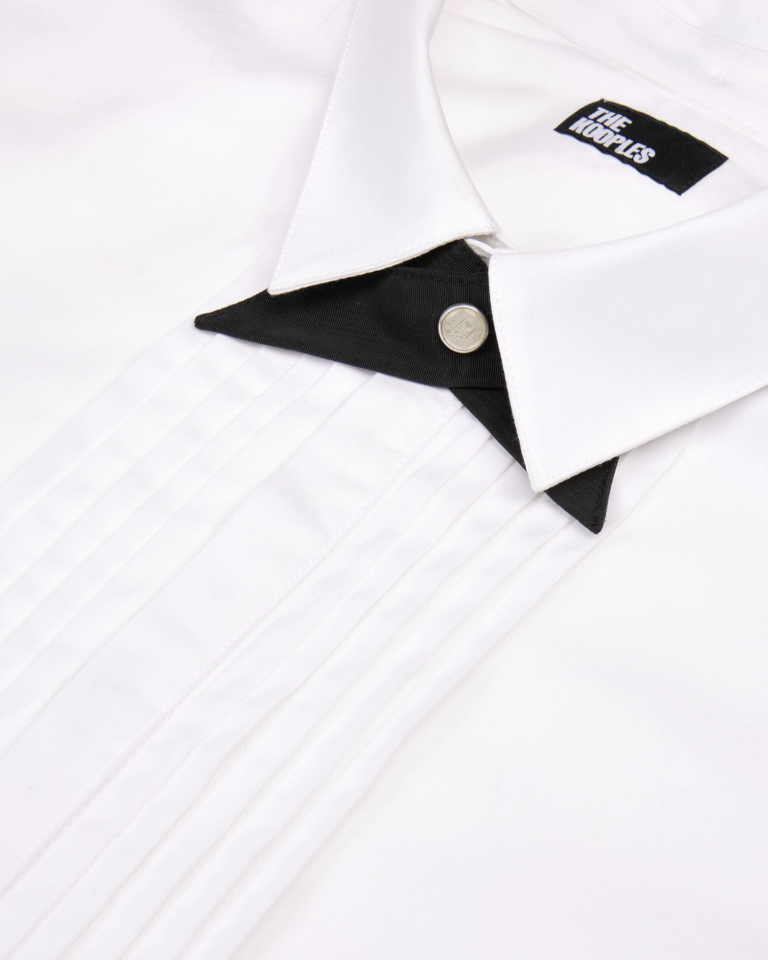 White formal shirt, WHITE, hi-res image number null