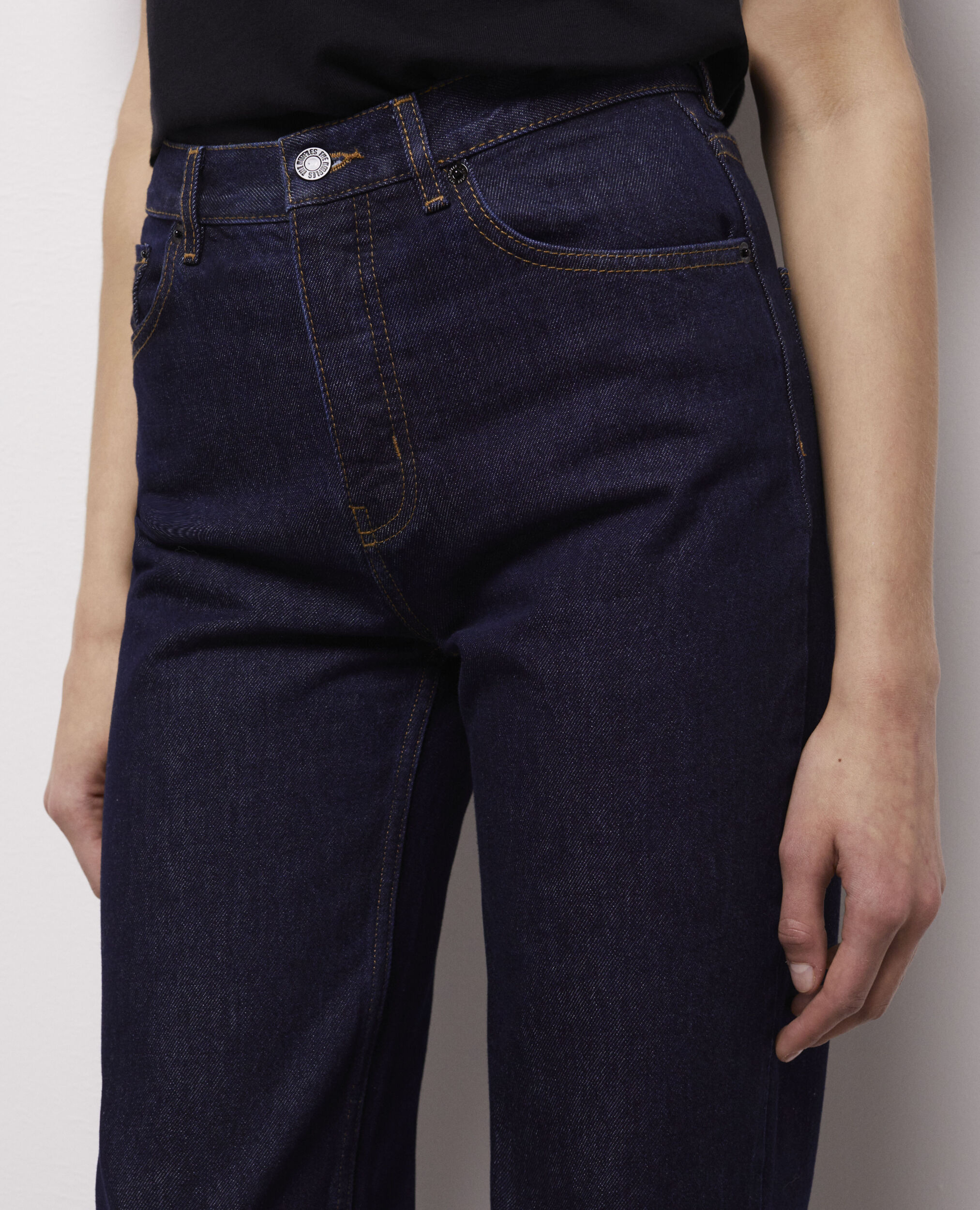 Blue straight-cut jeans, BLUE BRUT, hi-res image number null