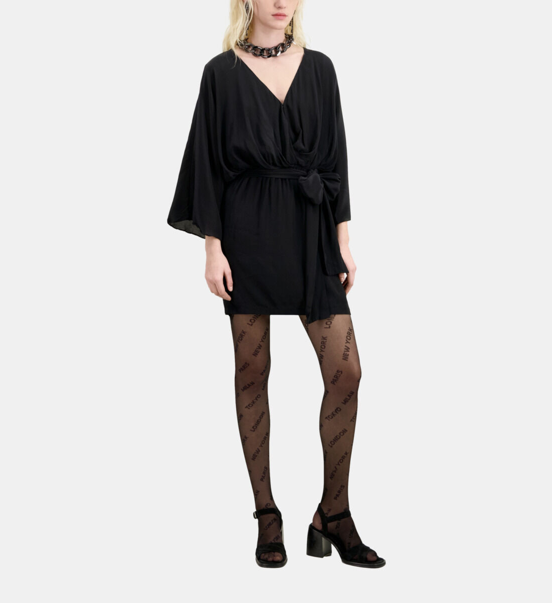 Belted kimono dress new arrivals