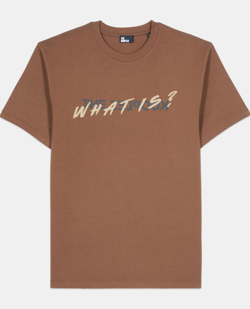 The Kooples HOMBRE BROWN camiseta what is marr&oacute;n