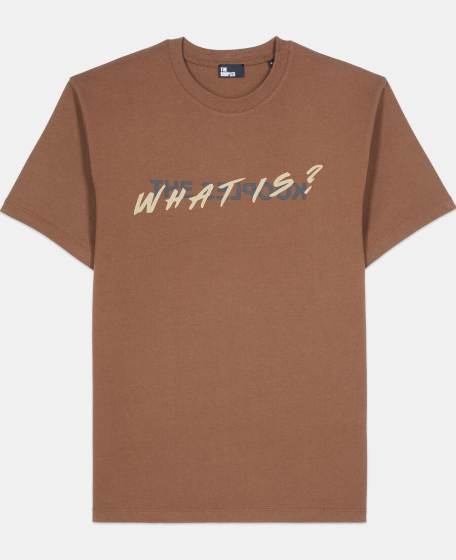 The Kooples MEN BROWN brown what is t-shirt