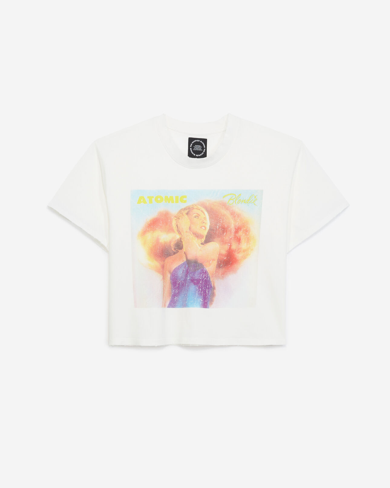 The Kooples FEMME ECRU t-shirt écru coton motif blondie