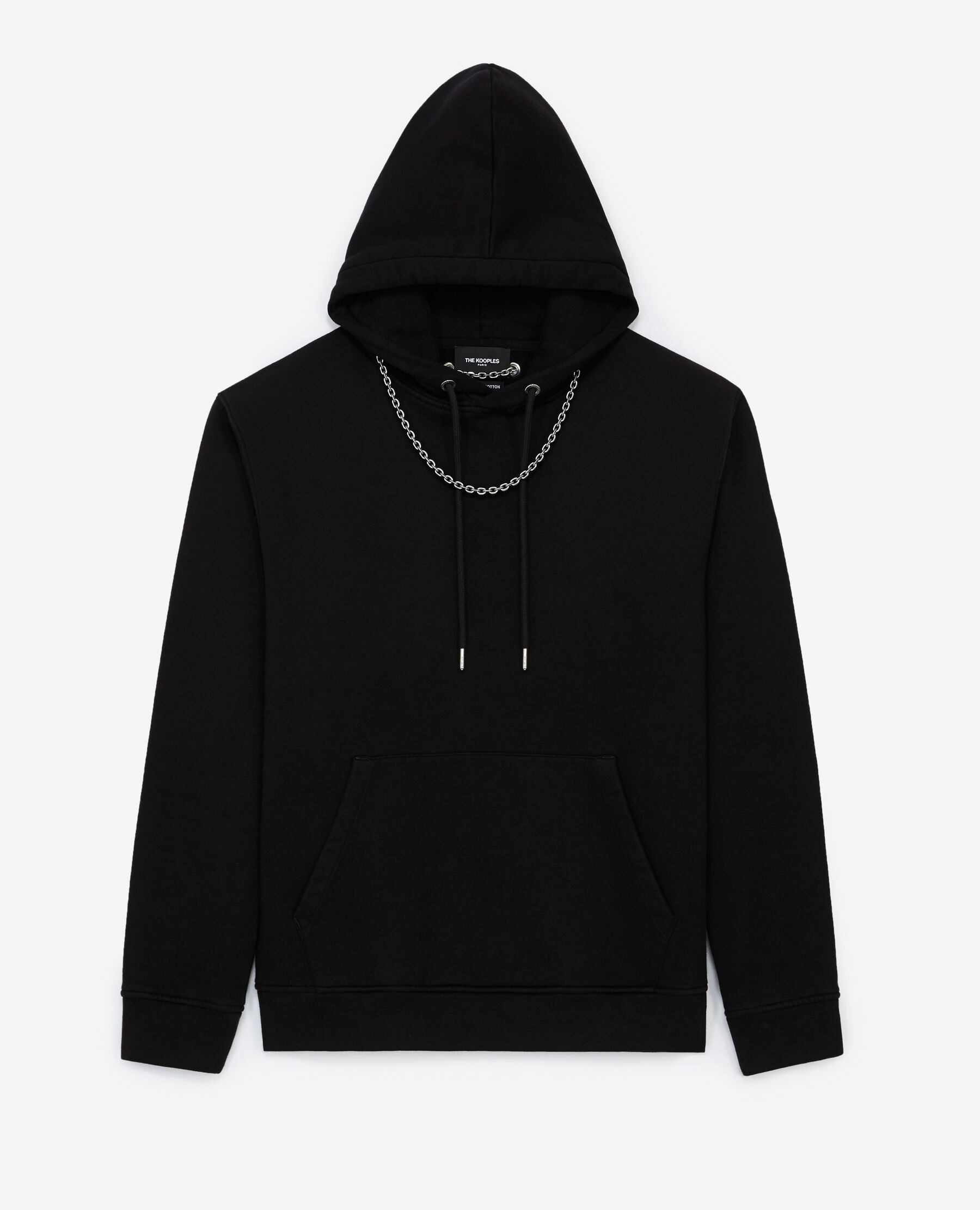 The black hoodie hot sale