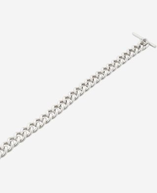 The Kooples MEN SILVER wide silver chain bracelet