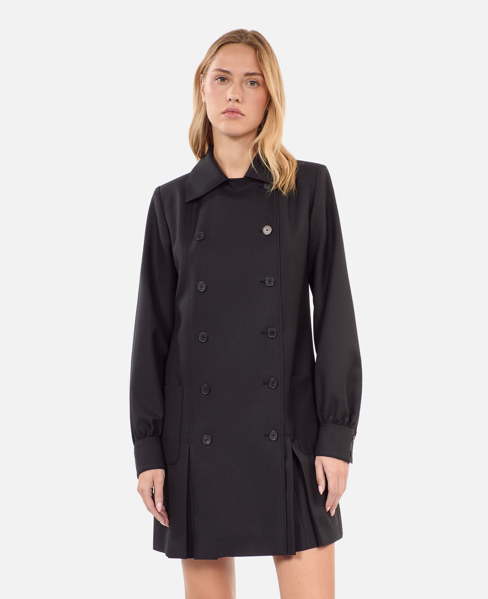 The Kooples MUJER BLACK vestido traje corto negro