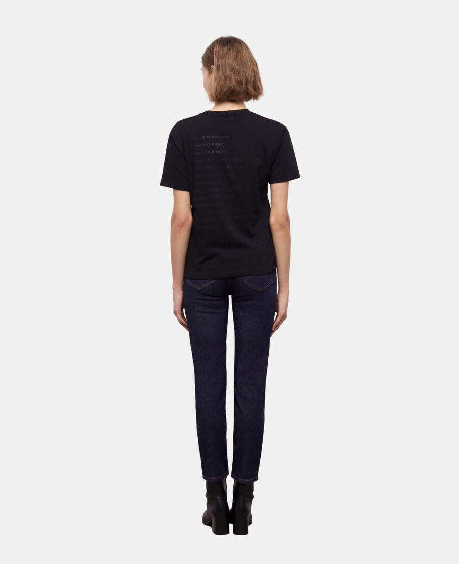 black and leopard print what is t-shirt