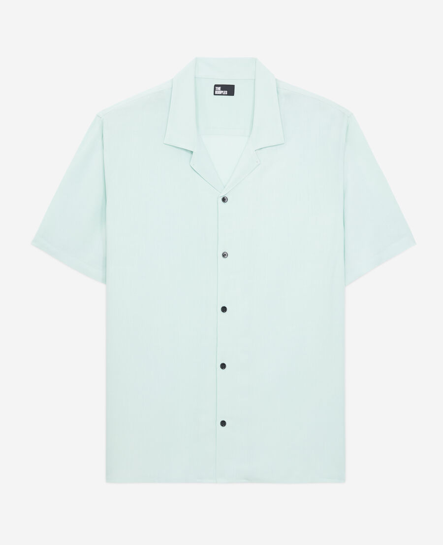 The Kooples MEN OCEAN green short sleeved shirt