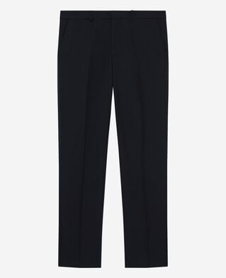 The Kooples H NAVY navy straight-leg pants