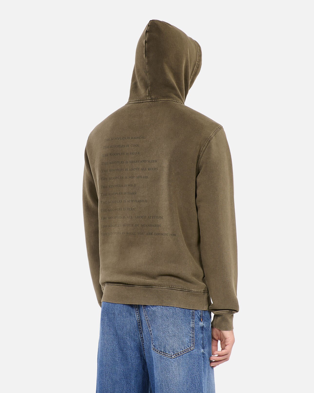 The Kooples H KAKI khaki what is hoodie