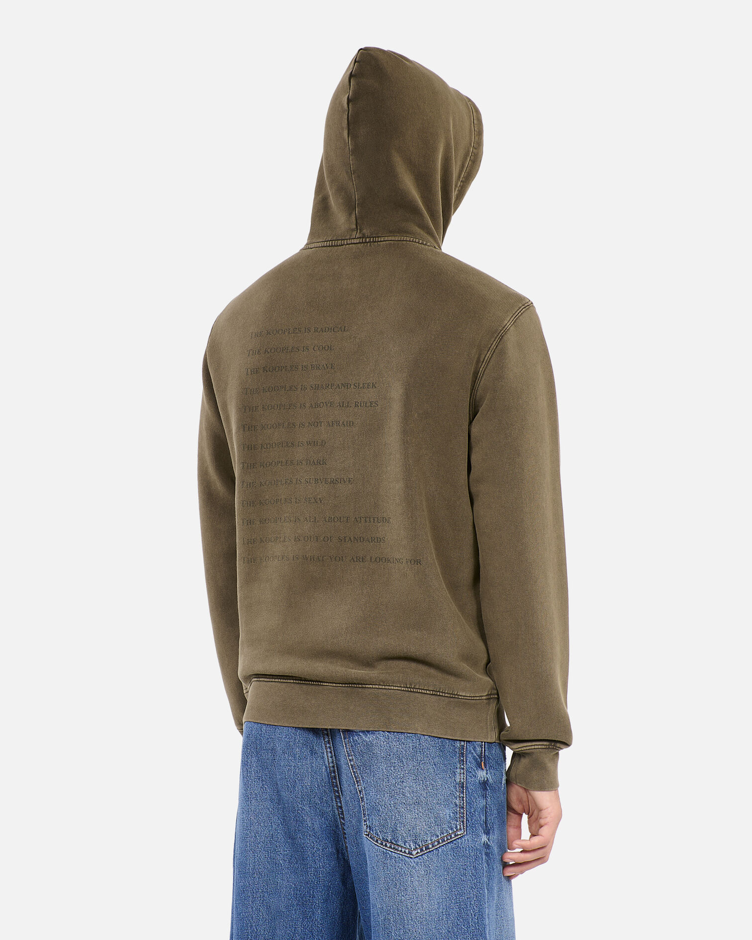 Khaki What is hoodie, KAKI, hi-res image number null