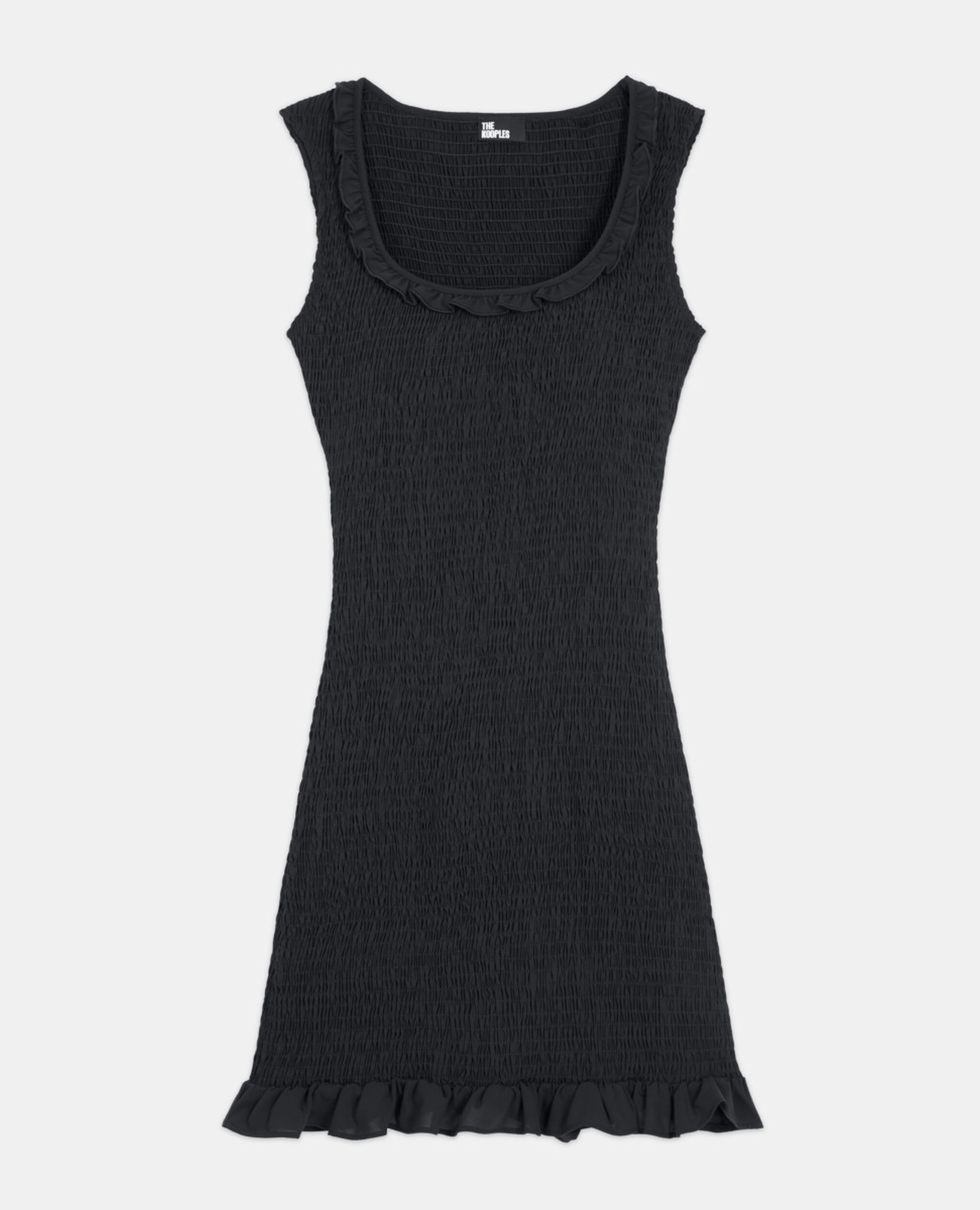 Short black dress, BLACK, hi-res image number null