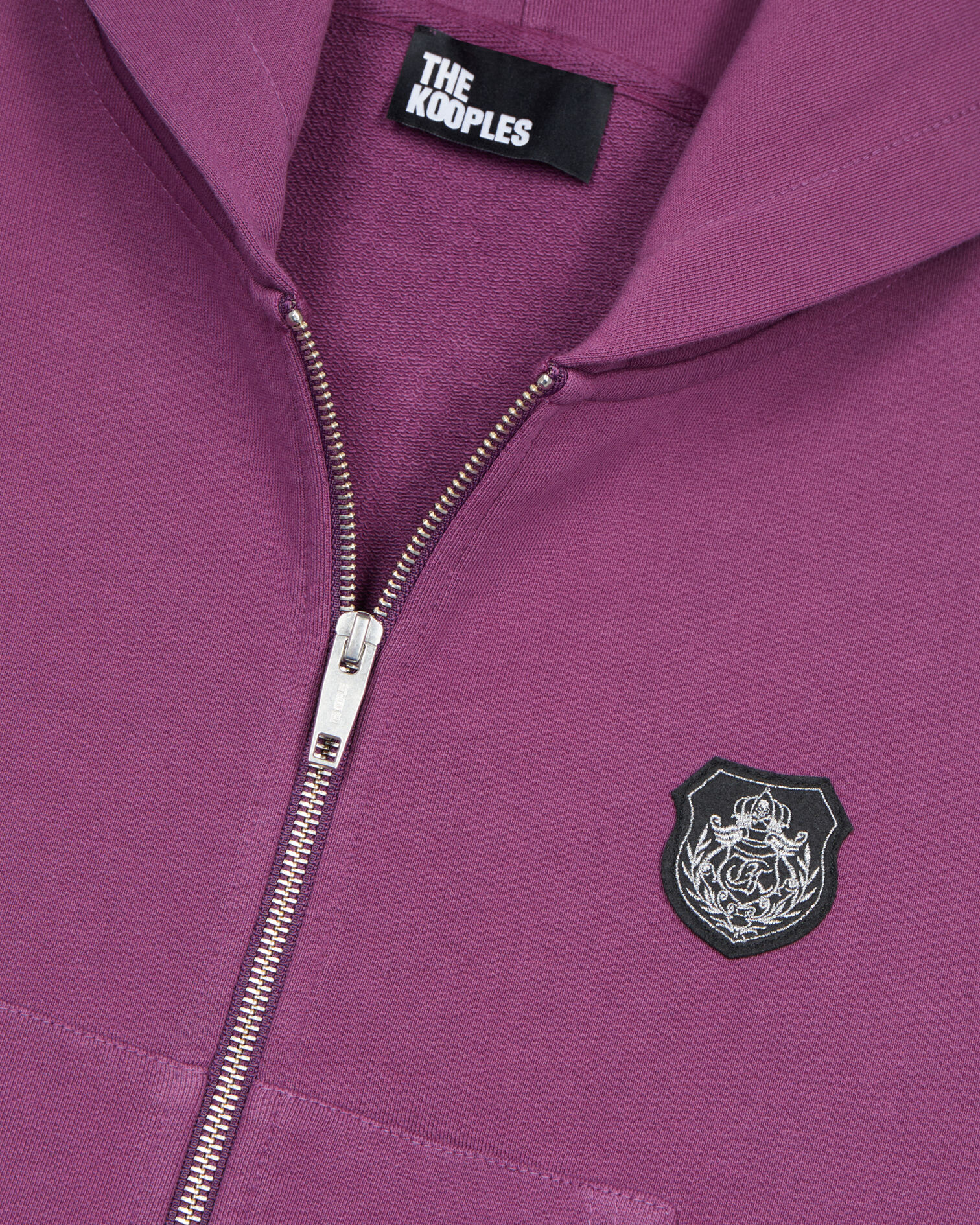 Purple Blazon hoodie, PRUNE, hi-res image number null