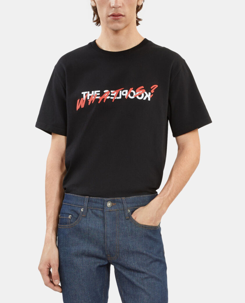 The Kooples HOMME BLUE BRUT jean slim bleu foncé