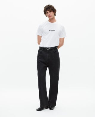 The Kooples HOMBRE WHITE camiseta con logotipo blanco